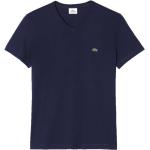 Magliette & T-shirt scontate blu XS di cotone mezza manica con manica corta per Uomo Lacoste 