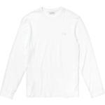 Magliette & T-shirt bianche M di cotone con scollo tondo mezza manica con scollo rotondo per Uomo Lacoste 