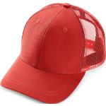 Cappelli trucker rossi traspiranti per Uomo Lucleon 