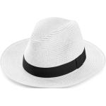 Cappelli fedora eleganti bianchi di paglia traspiranti per Uomo Fawler 
