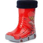 Stivali larghezza E rossi numero 26 di gomma da pioggia per bambini Ladeheid 