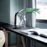 Lampade da tavolo design moderne nere con porta usb Perenz Illuminazione 