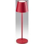 Lampade da tavolo design rosse in alluminio Perenz Illuminazione 
