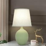 Lampade da tavolo design moderne verdi in ceramica compatibile con E27 
