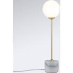 Lampade da tavolo design bianche in marmo compatibile con G9 Paulmann 
