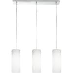 Lampadari scontati moderni bianchi di vetro compatibile con E27 Ambiente 