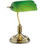 Lampade verdi di vetro da scrivania compatibile con E27 Ideal Lux 