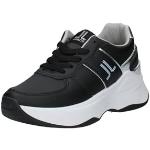Sneakers larghezza E casual nere numero 38 per Donna Lancetti 