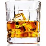 Bicchieri 300 ml trasparenti di vetro 4 pezzi da whisky 