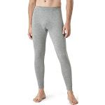 Pantaloni grigi S di lana merino oeko-tex sostenibili da sci per Uomo Lapasa 