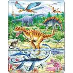 PikatoyZ Giochi montessori 1 2 3 anni. Puzzle dinosauri in legno