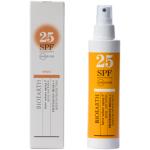 Creme protettive solari spray per per tutti i tipi di pelle con olio di semi texture crema SPF 25 