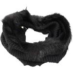 Sciarpe nere di pelliccia ad anello per Donna Laura Biagiotti Laura 