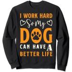 Magliette & T-shirt nere S in twill a tema cani con animali per Donna 