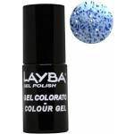 Smalti blu naturali semipermanenti texture gel per unghie per Donna Layla 