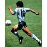 Le coq sportif Argentina Maglia Calcio Mondiali 1986 Maradona 10 Home