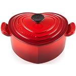 Cocotte rosso ciliegia in ghisa Le Creuset 