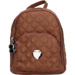 Le Pandorine Zaino vicky backpack quilted armadio tabacco