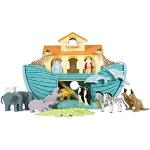 Giochi didattici di legno per bambini arca di Noè per età 2-3 anni Le toy van 