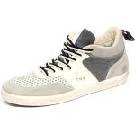 Leather Crown G1018 Sneaker Uomo White/Grey Vintage Effect Shoes Men [42]