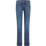 Jeans blu 7 XL di cotone a vita alta per Donna Lee 