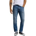 Jeans elasticizzati scontati classici blu L di pelle per Uomo Lee 