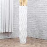 Vasi scontati bianchi di legno illuminati per interni diametro 90 cm 90 cm Leewadee 