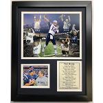 Legends Never The NFL New England Patriots 2018 Super Bowl LIII Champions Framed Photo Collage Tom Brady 6 Time Champ, 12" x 15" Foto 6X