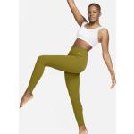 Leggings vita 40 scontati verdi S di nylon per Donna Nike 