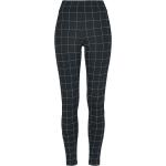 Pantaloni urban neri 5 XL taglie comode in viscosa a vita alta per Donna Urban Classics 