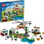 Playset a tema animali aeroporto e aerei per età 5-7 anni Lego City 
