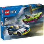 Playset a tema città per bambini polizia per età 5-7 anni Lego City 