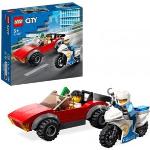 Modellini moto polizia Lego City 