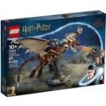 lego harry potter - ungaro spinato - lego 76406 drago con personaggi hogwarts anni 10+