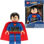 LEGO Heroes Orologio Sveglia Superman in Plastica 9005701