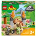 Lego Jurassic World 10939 - Fuga Del T.rex E Del Triceratopo