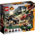 LEGO Jurassic World Triceratops Pickuptruck Hinderlaag Constructie 76950 76950