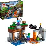 LEGO Minecraft La Miniera Abbandonata, Modellino da Costruire con i Personaggi di Steve, Zombie, Ragno e Slime, Giochi Creativi per Bambini e Bambine da 7 Anni, Fan del Videogioco 21166