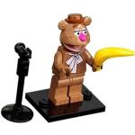LEGO Minifigure Muppets Series: Fozzie Bear Minifig with Additional Purple Cape (71033)
