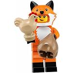 LEGO Minifigures Series 19 Fox Suit Guy Mascot Minifigure 71025 (Bagged)