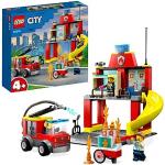 LEGOÂ® City Feuerwehrstation und LÃ¶schauto 60375