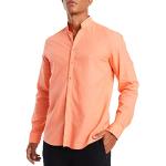 Magliette & T-shirt Slim Fit scontate eleganti rosa M taglie comode manica lunga per Uomo Leif Nelson 