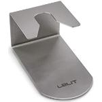 Lelit PLA4000 Supporto alla pressatura con Base Antiscivolo, Acciaio Inossidabile, Argento, 14x8x6,5 cm