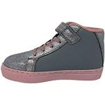 Sneakers alte larghezza E casual grigie numero 27 per bambini Lelli Kelly 