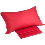 Biancheria da letto rossa 180x200 cm Caleffi 