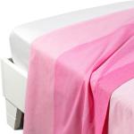 Lenzuola matrimoniali scontate rosa di cotone Caleffi 