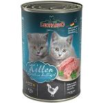 Leonardo All Meat 24 x 400 g Alimento umido per gatti - Kitten
