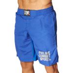 Pantaloncini blu XL in microfibra da MMA per Uomo Leone 