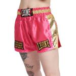 Pantaloni rosa M da kick boxing per Uomo Leone 