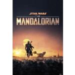Poster di film Star wars The mandalorian 
